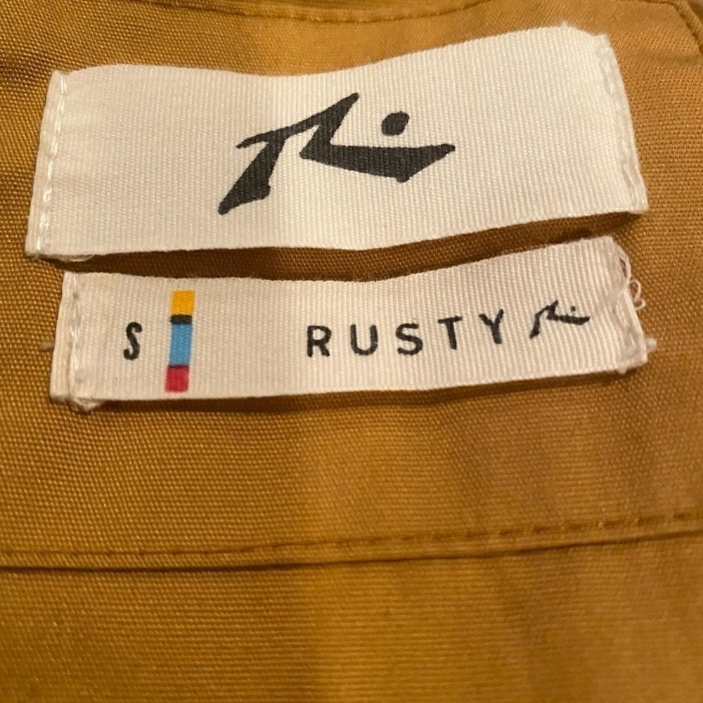 Rusty Color Block Lined Jacket Size Small - Picture 14 of 14